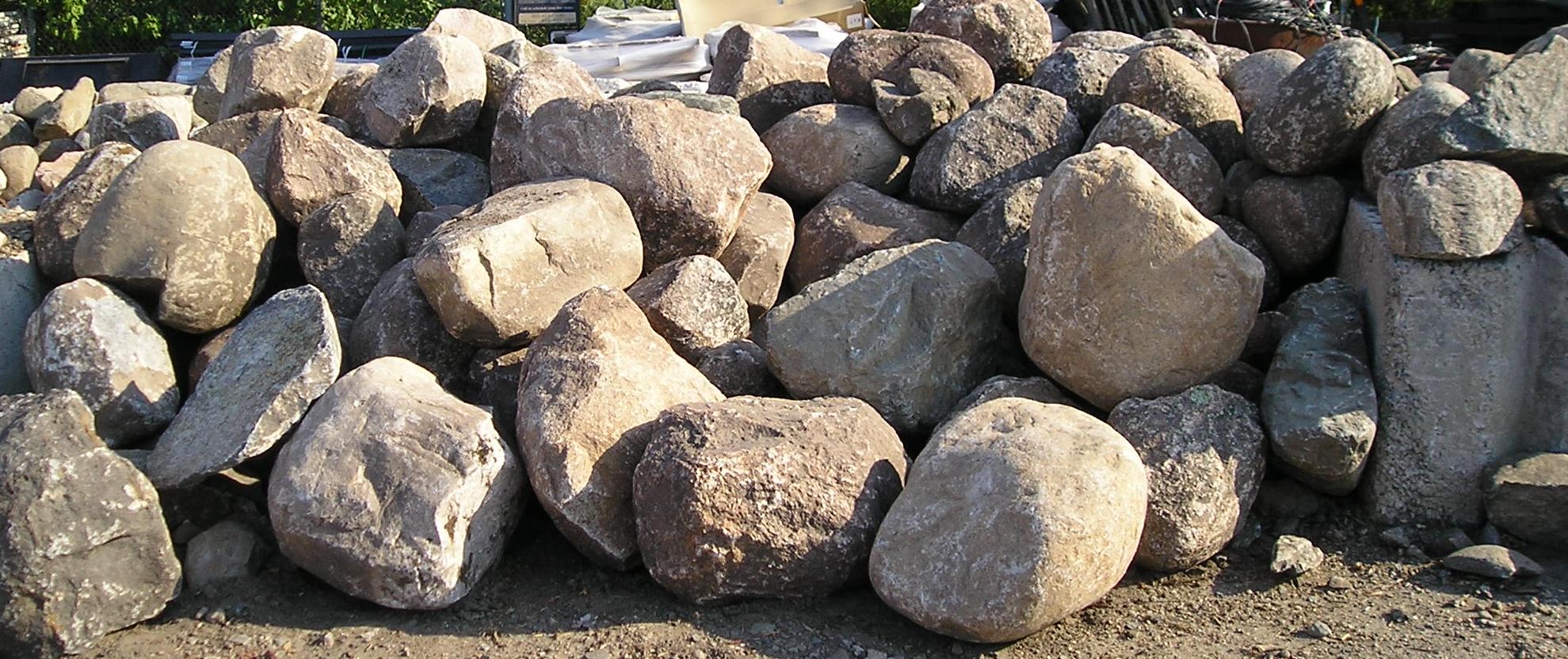 Boulders, Small & Large Boulders